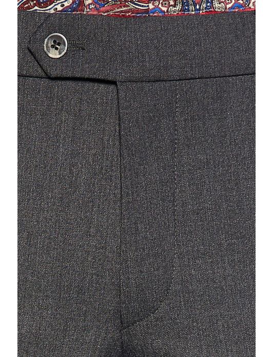 Meyer Roma pantalon donkergrijs wol stretch