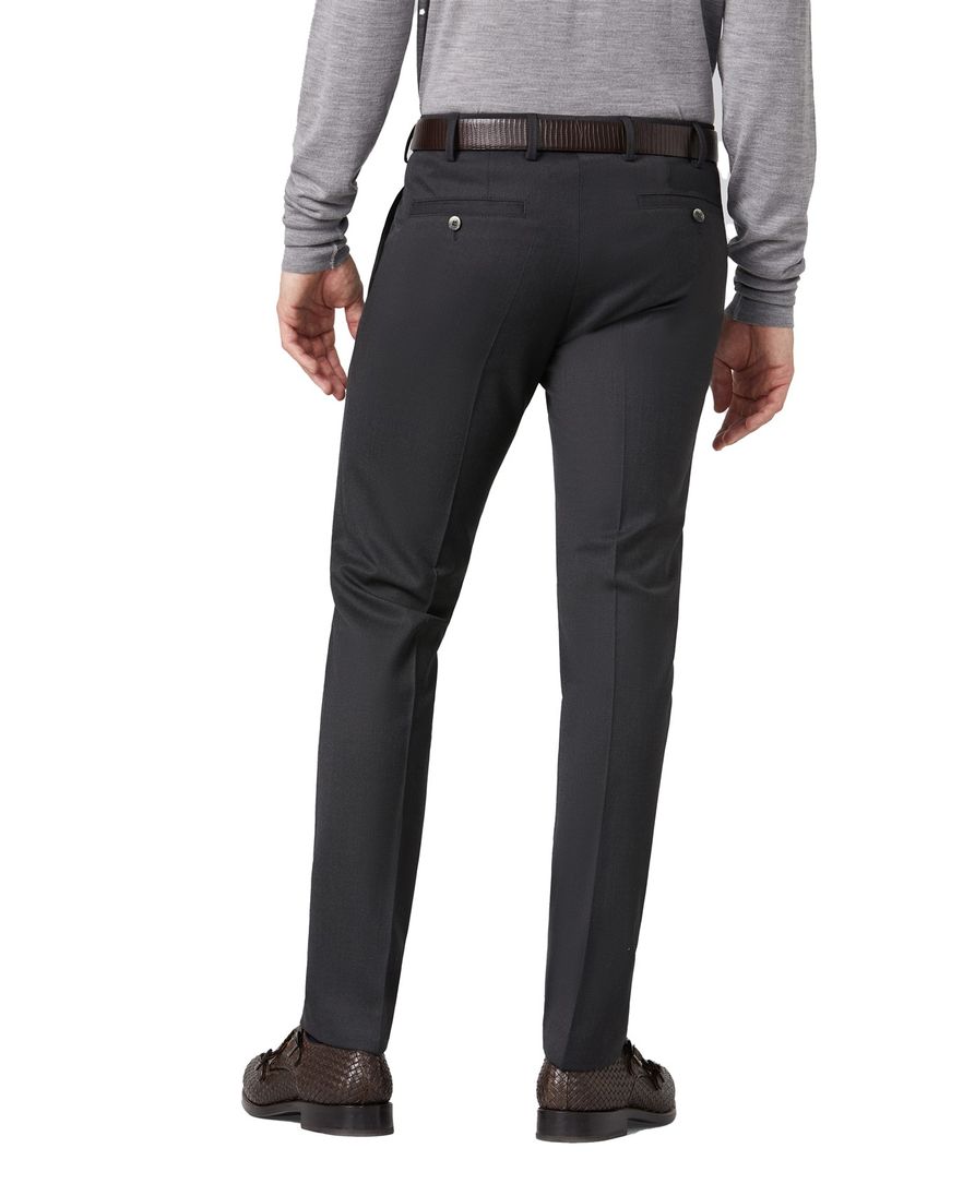 Meyer broek Roma dark grey red folklore dessin