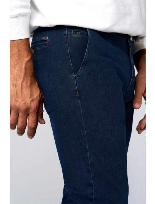 Meyer chino Roma jeans blauw