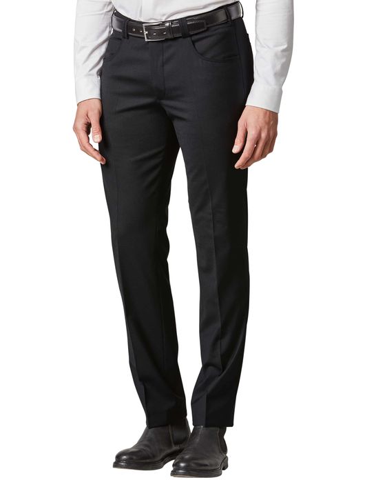 Meyer Pantalon wol zwart DIEGO Art. 9-344-09