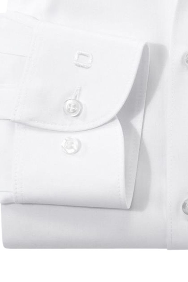 Olymp overhemd wit body fit semi widespread