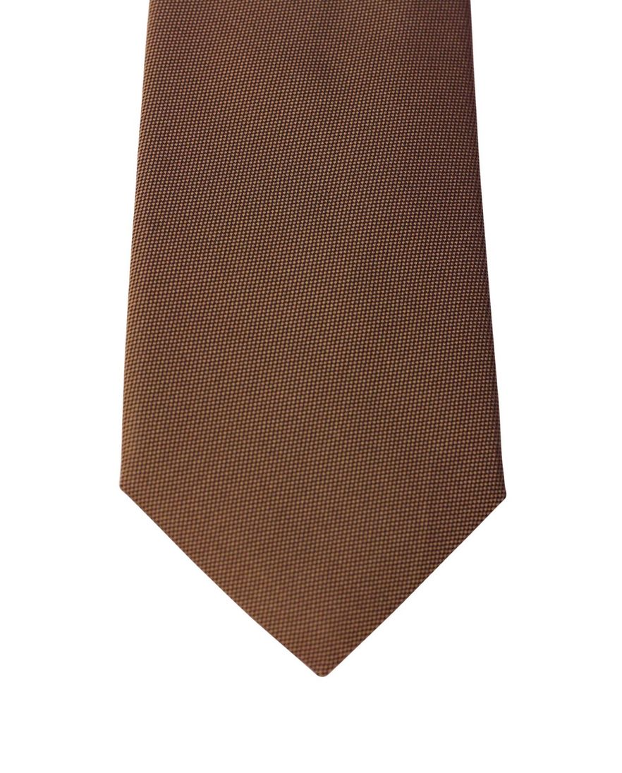 Profuomo stropdas beige puur zijde