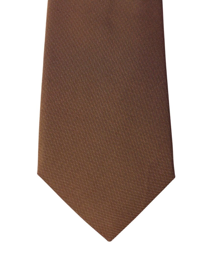 Stropdas Profuomo 100% zijde camel