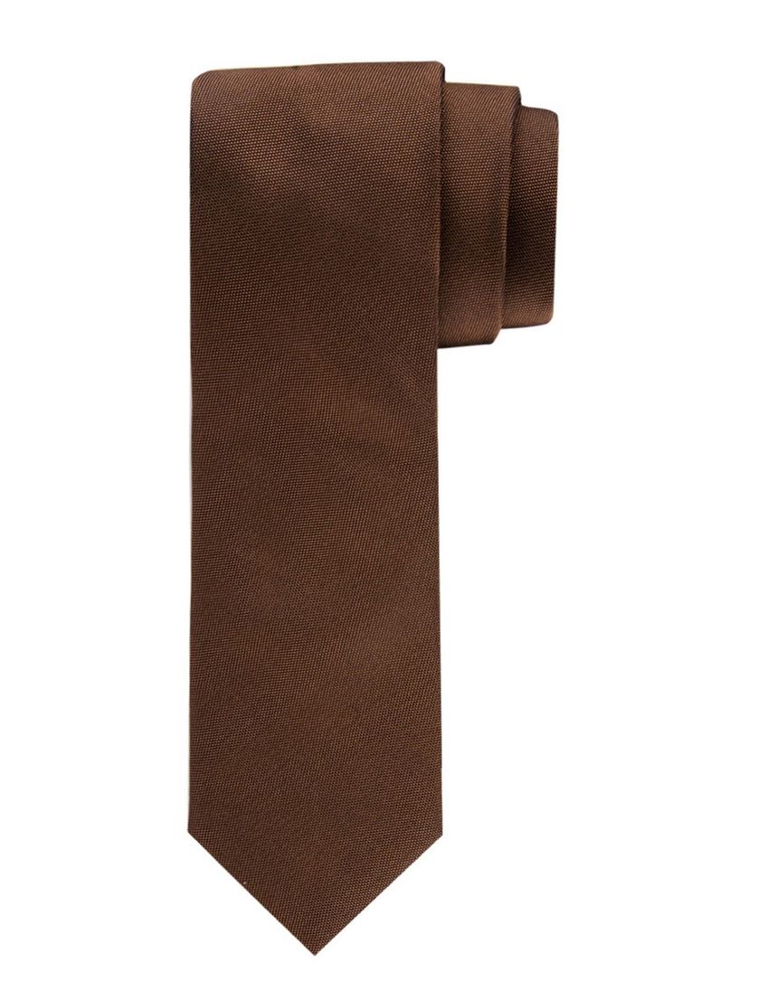 Stropdas Profuomo 100% zijde camel