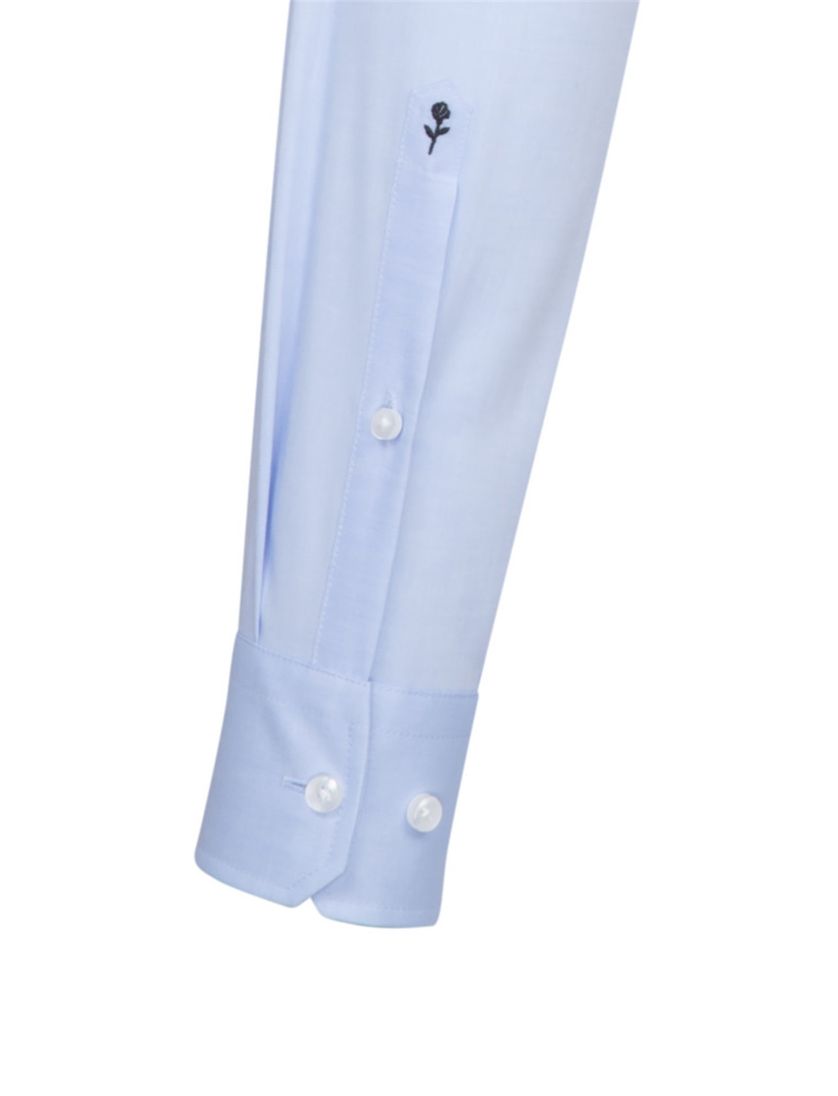 Seidensticker overhemd chalcedoon blauw Shaped