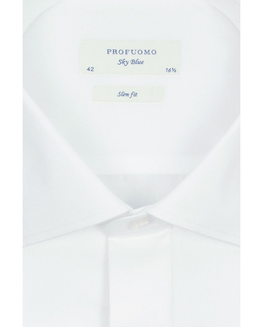 Profuomo overhemd orchid white slim fit