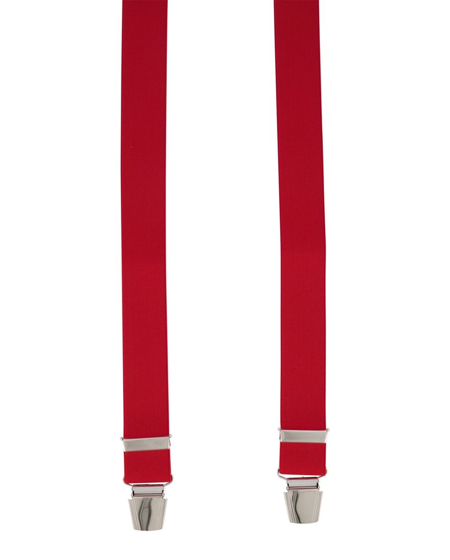 Bretels Lindemann rood