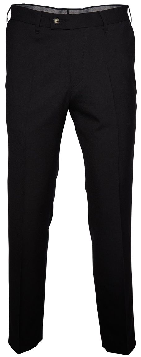 Broek Gardeur Bardo zwart wol-menging