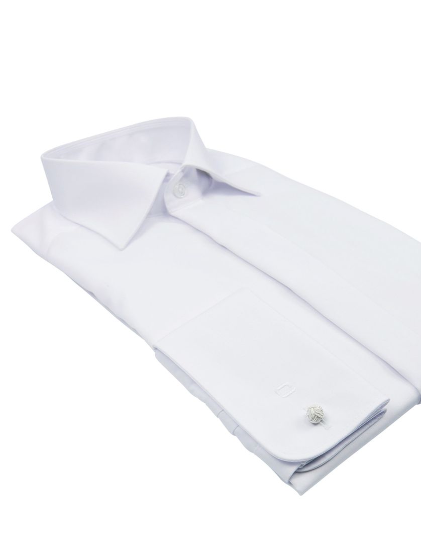 Olymp smoking overhemd wit strijkvrij mouwlengte 7