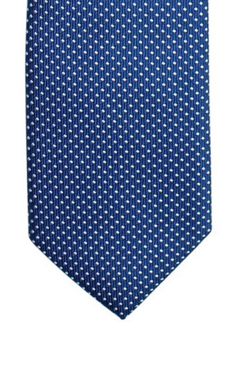 Olymp Stropdas Olymp midden blauw zijde