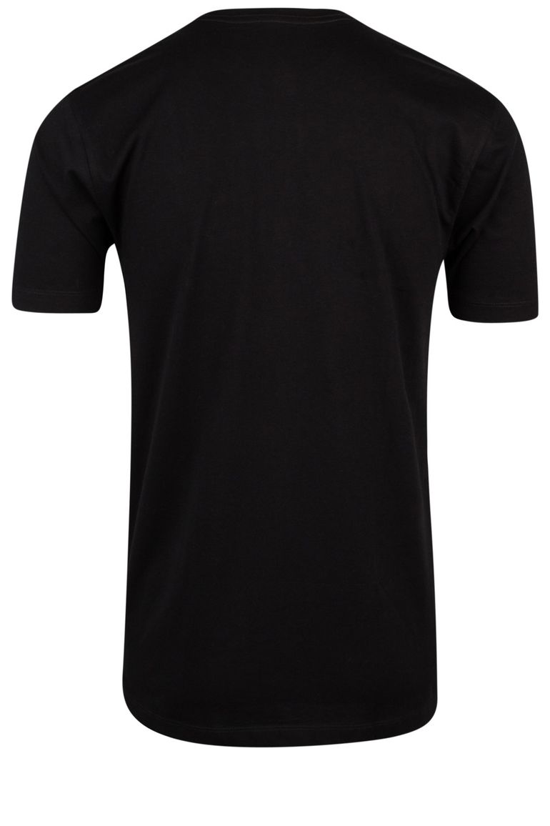 Olymp t-shirt zwart effen katoen