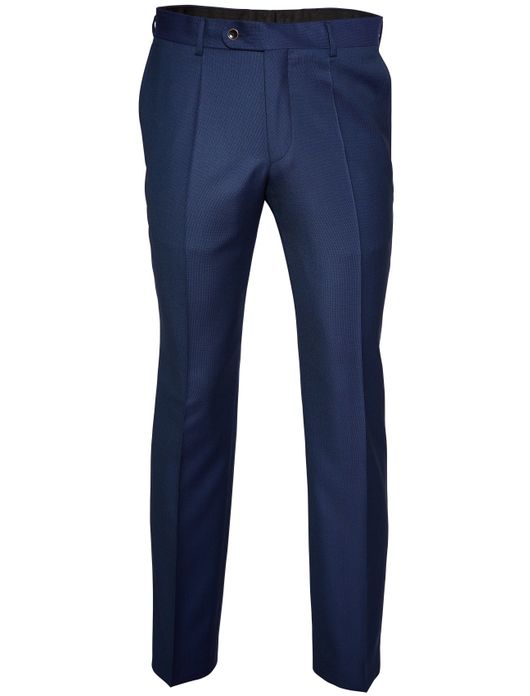 Roy Robson pantalon birdseye donkerblauw