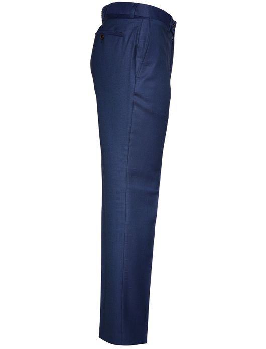 Roy Robson pantalon birdseye donkerblauw