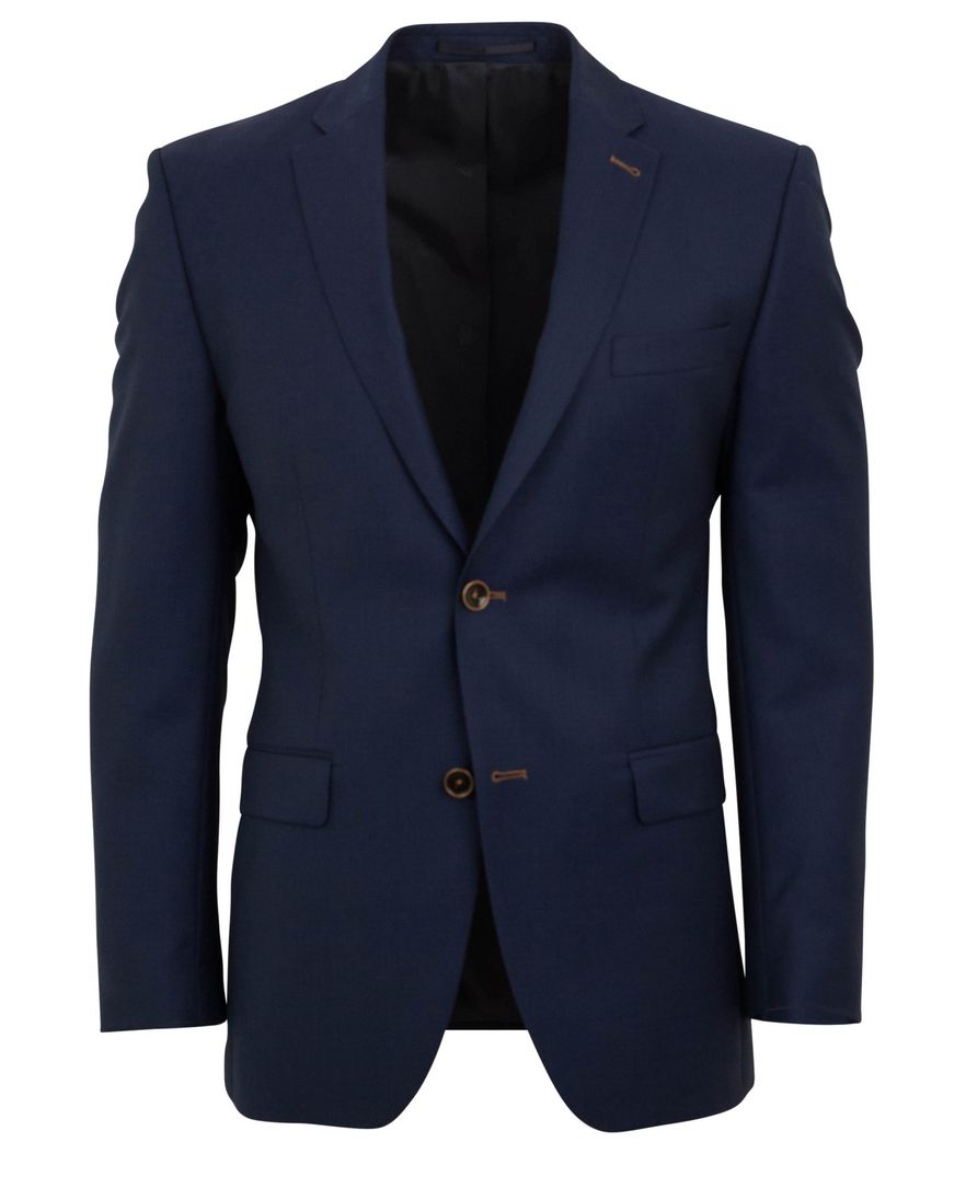 Roy Robson colbert birdseye blauw