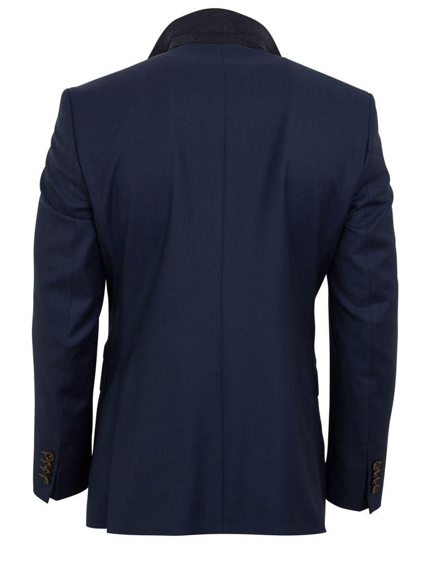 Roy Robson colbert birdseye donkerblauw