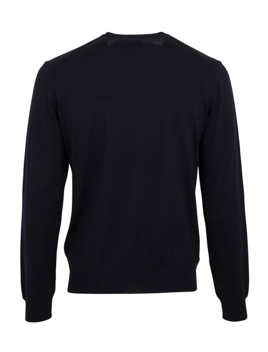 Olymp trui donkerblauw v-hals