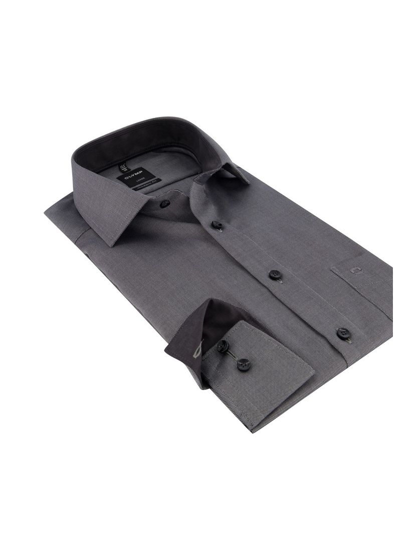 business overhemd Olymp grijs