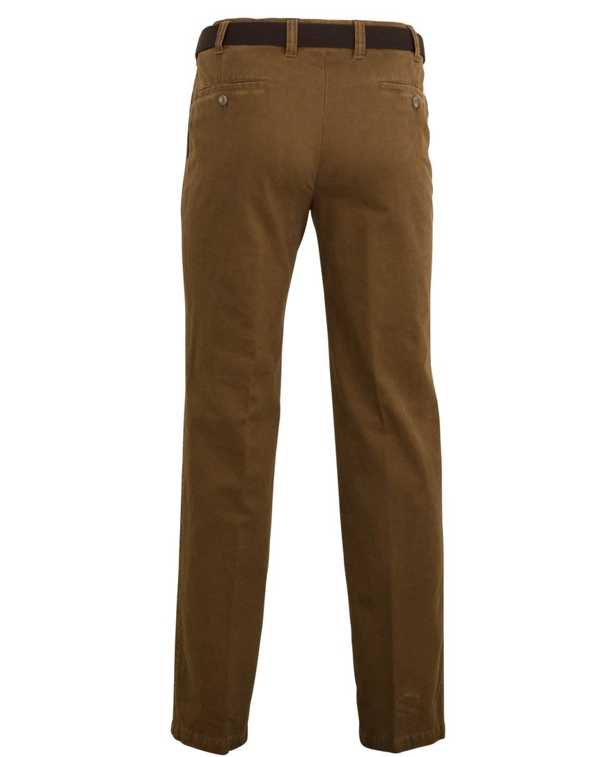M.E.N.S. broek winter katoen cognac Madrid