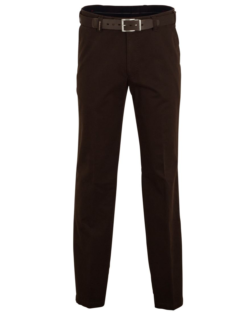 M.E.N.S. broek bruin winter katoen Madrid