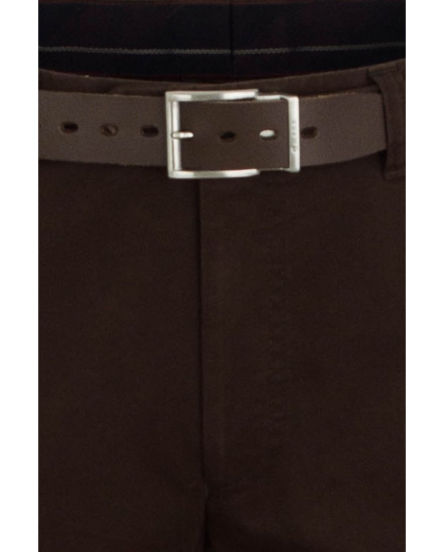 M.E.N.S. broek bruin winter katoen Madrid