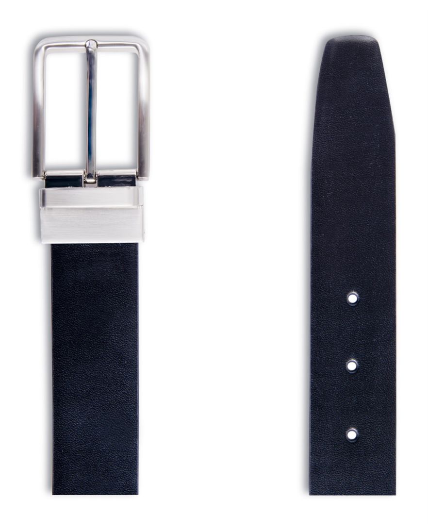 Profuomo riem dubbelzijdig zwart/moro