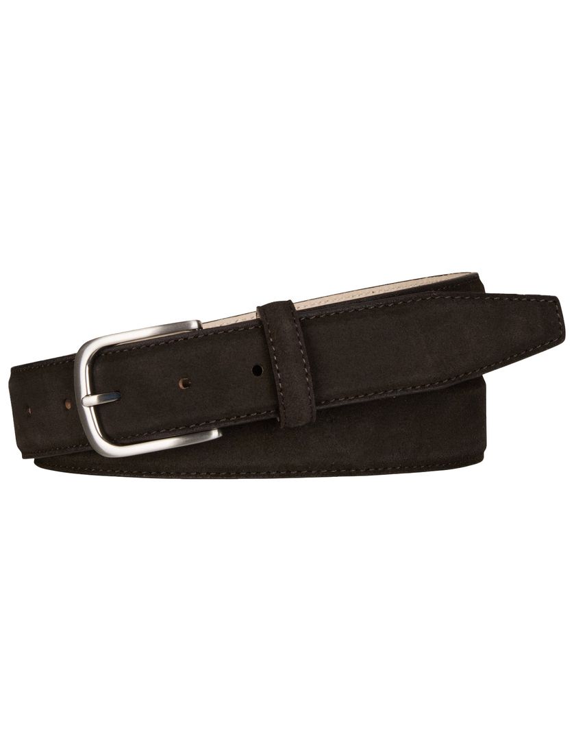 Riem suède Profuomo bruin gestikt