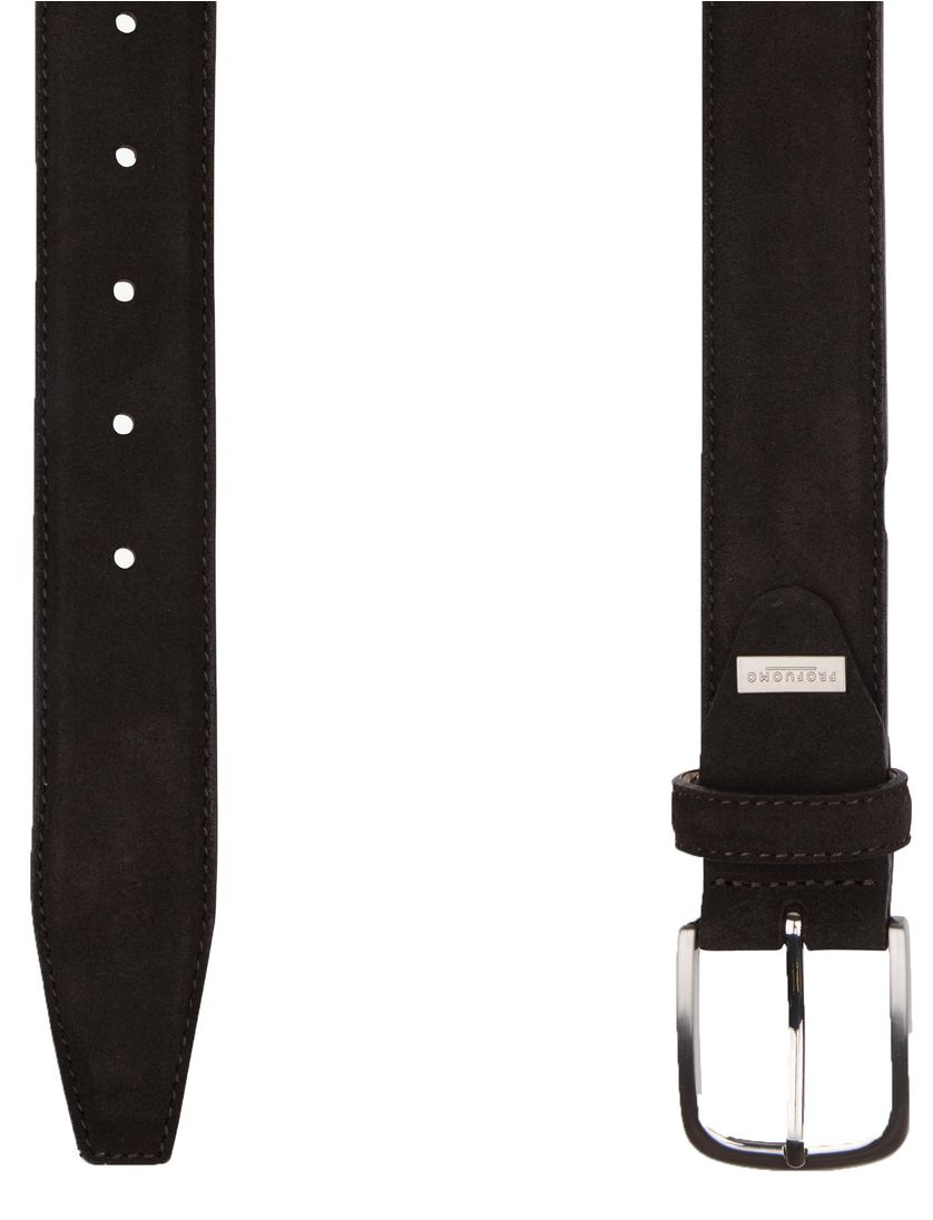 Riem suède Profuomo bruin gestikt