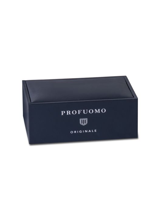 Profuomo manchetknopen blue Mother of Pearl