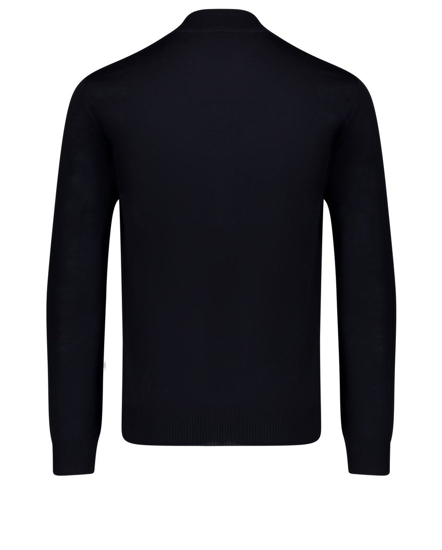 Maerz turtle neck navy merinowol