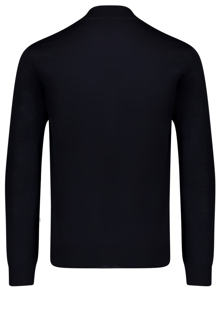 Maerz turtle neck navy merinowol