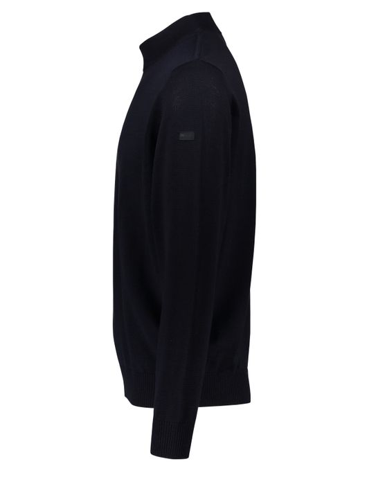 Maerz turtle neck navy merinowol