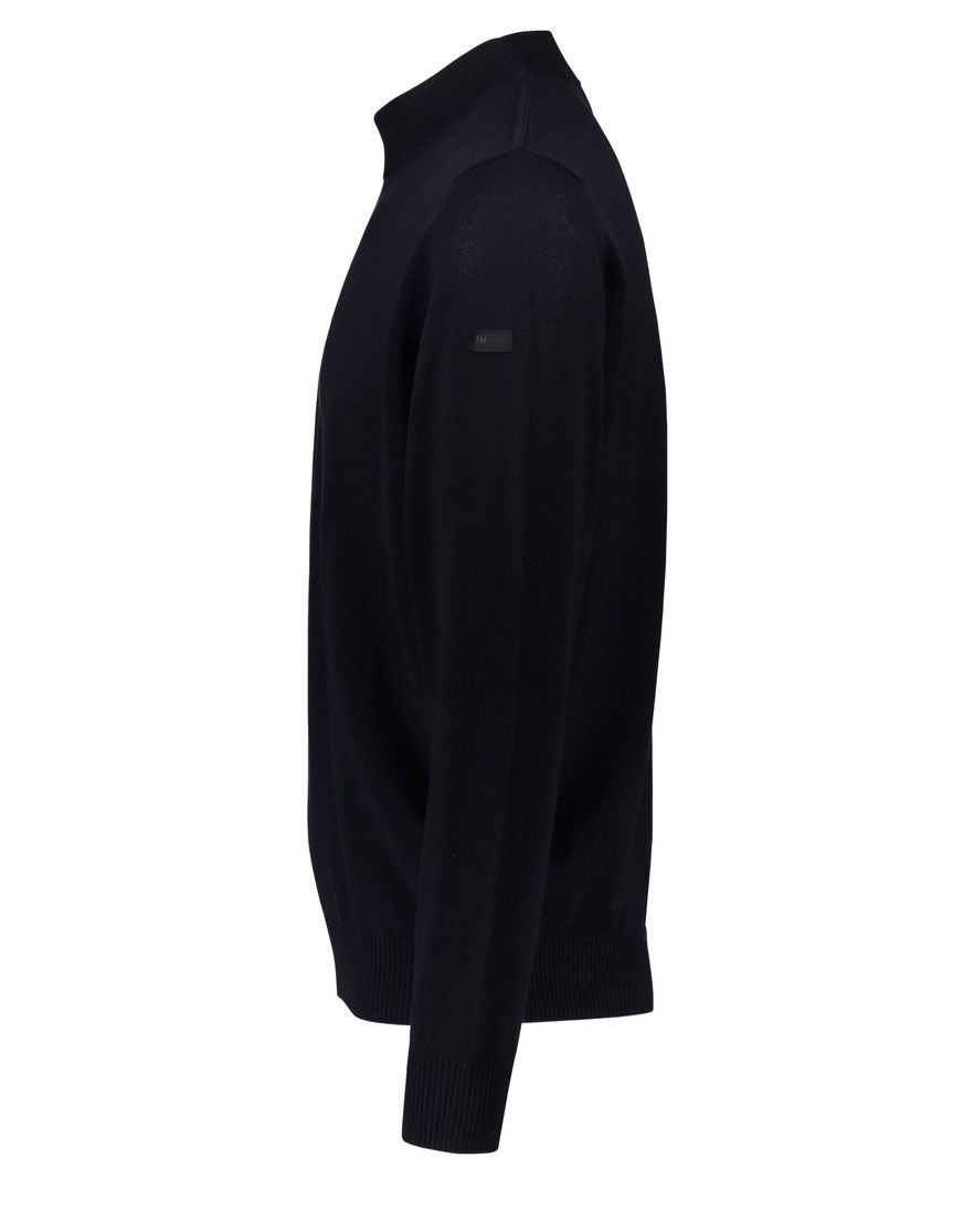 Maerz turtle neck navy merinowol