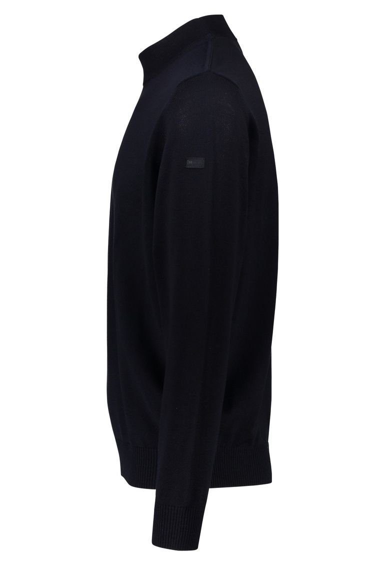 Maerz turtle neck navy merinowol