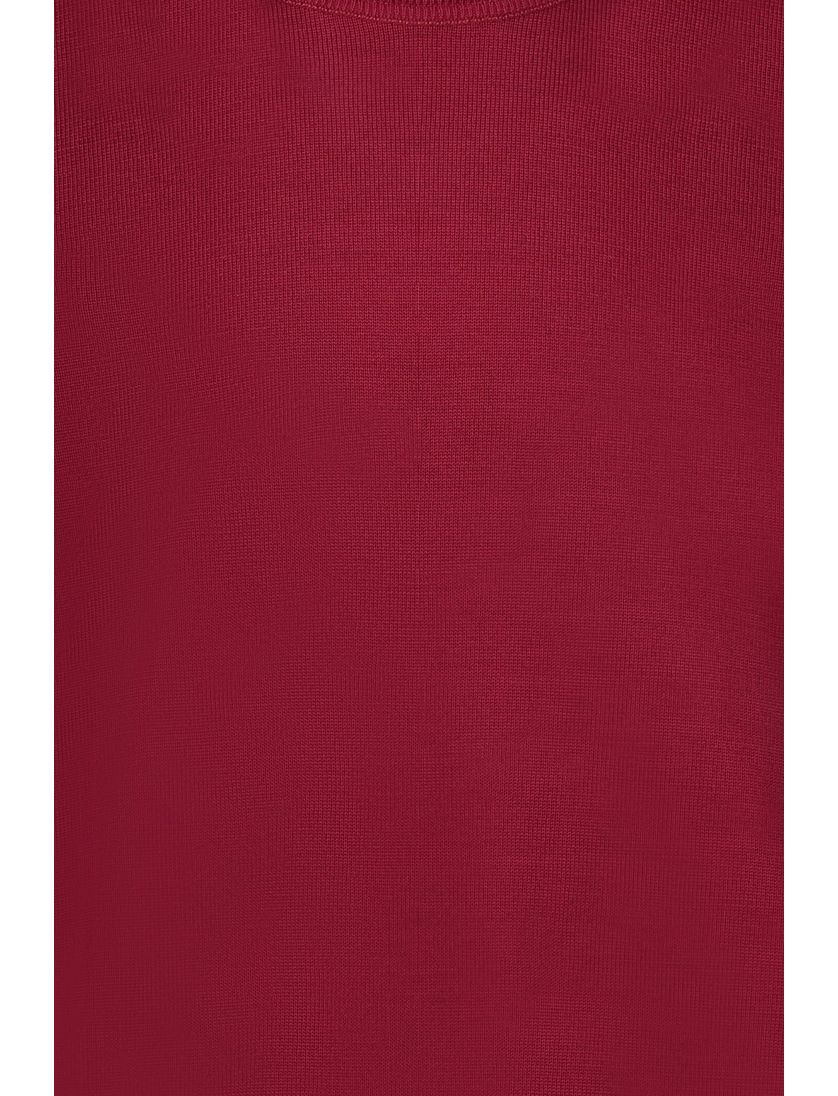 Maerz trui ronde hals bordeaux