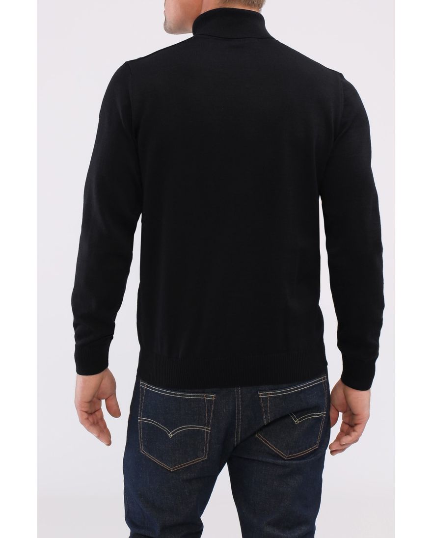 Maerz coltrui zwart merinowol