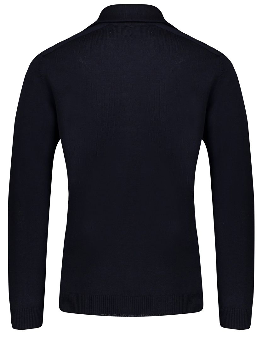 Maerz herenvest donkerblauw met rits