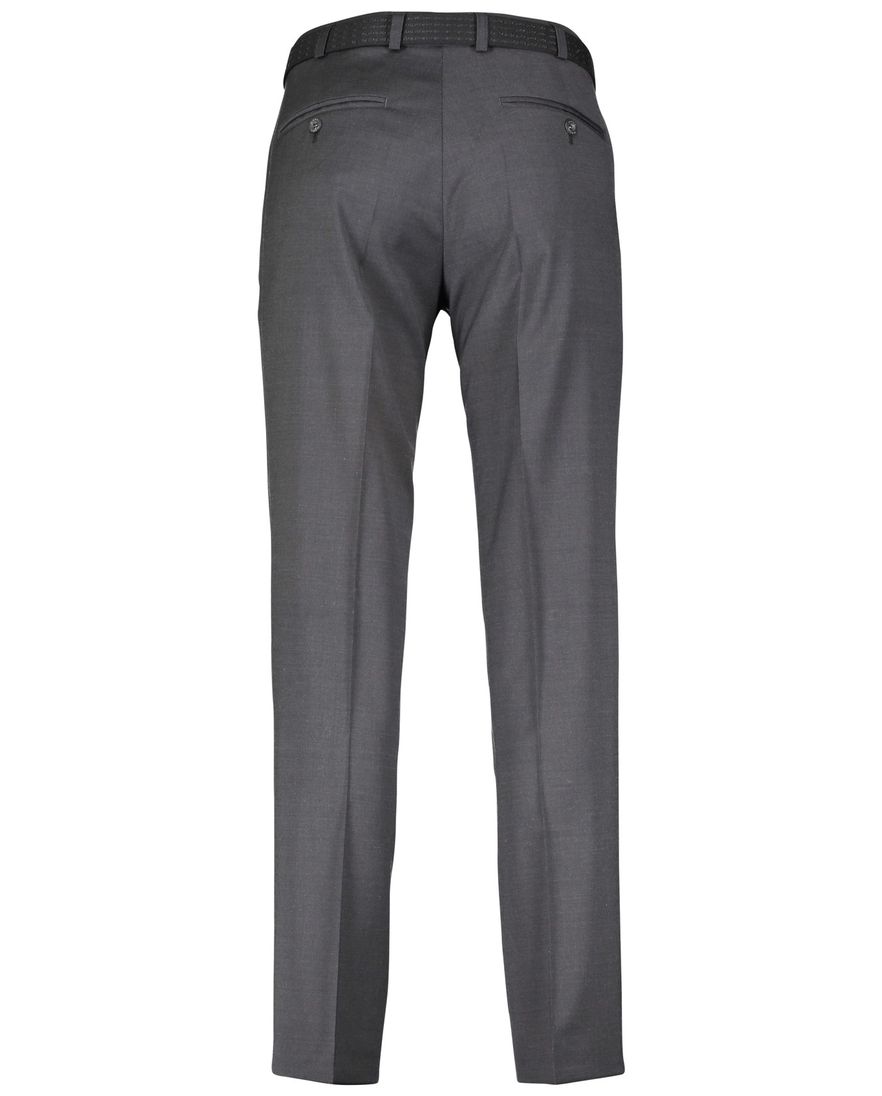 M.E.N.S. pantalon wol grijs met riem Madrid