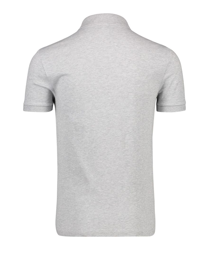 Poloshirt Lacoste grijs slim fit