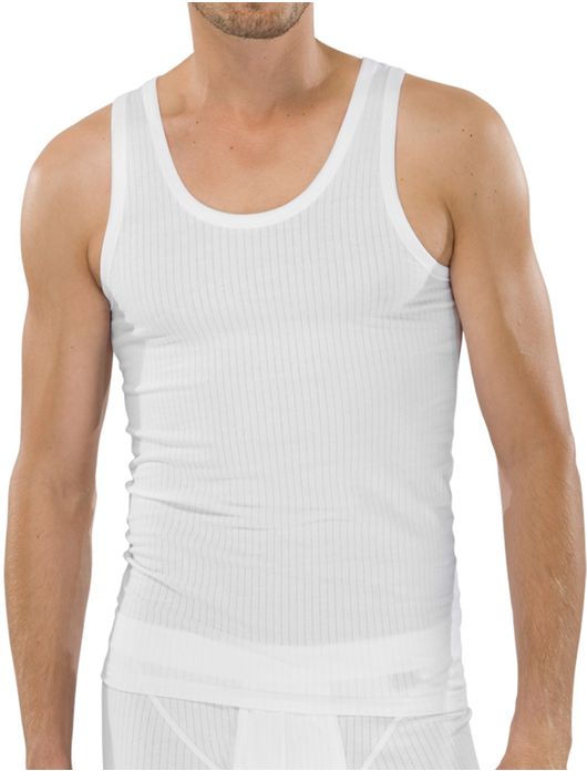 5=4 Schiesser hemd 2-pack wit Authentic