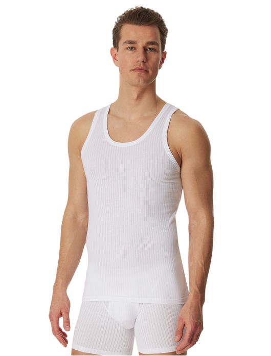 5=4 Schiesser hemd 2-pack wit Authentic