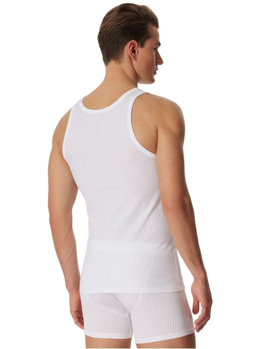 5=4 Schiesser hemd 2-pack wit Authentic