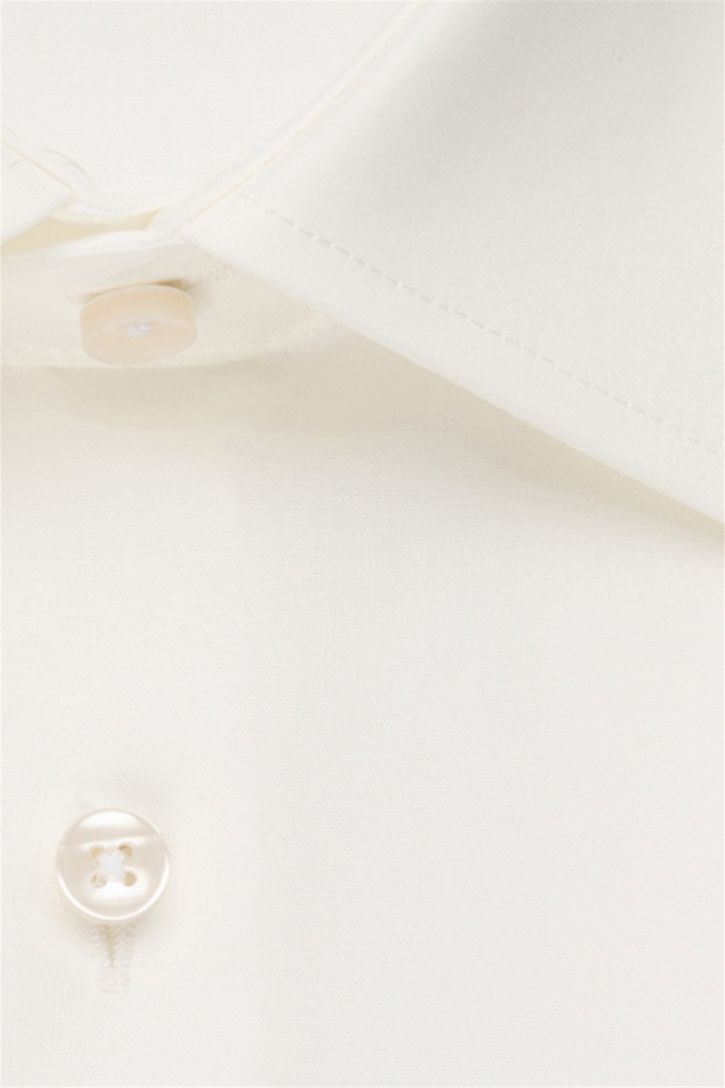 Seidensticker overhemd ecru strijkvrij Modern