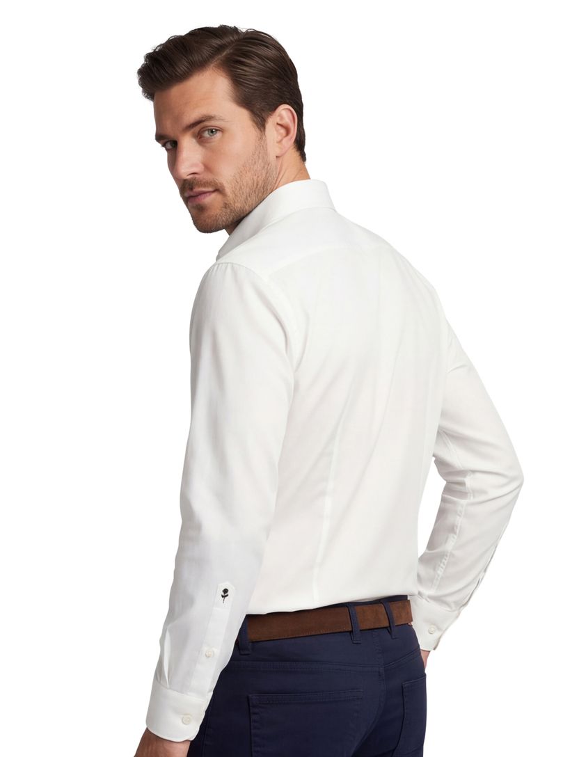 Seidensticker overhemd ecru strijkvrij Modern