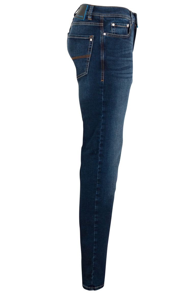 Pierre Cardin Lyon Tapered broek Dark Vintage Blue