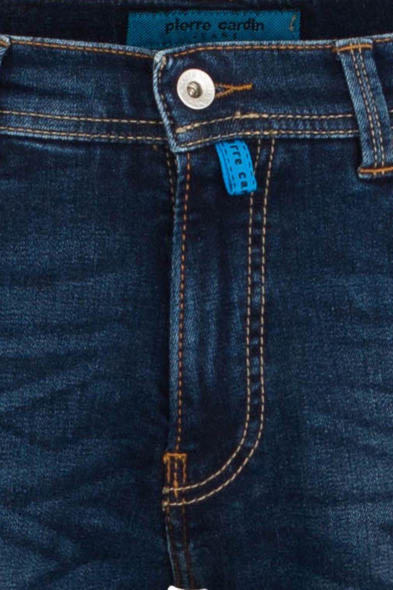 Pierre Cardin Lyon Tapered broek Dark Vintage Blue