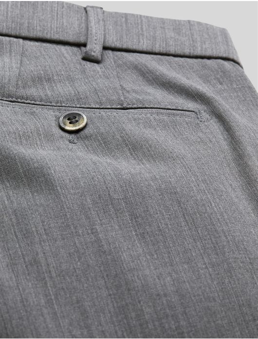 Meyer Pantalon wol grijs BONN Art. 9-2500-06