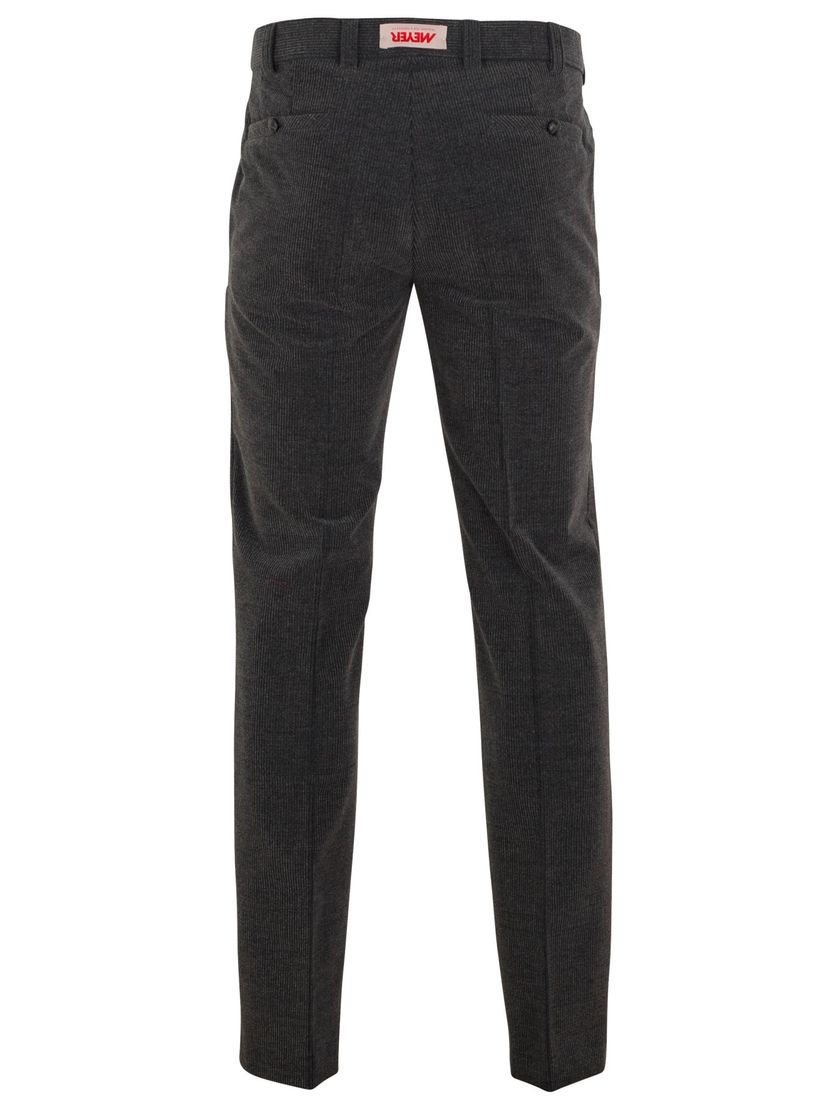 Meyer broek Roma antraciet wolcord