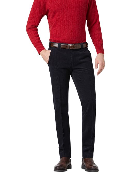 Meyer wolcord pantalon Roma marine