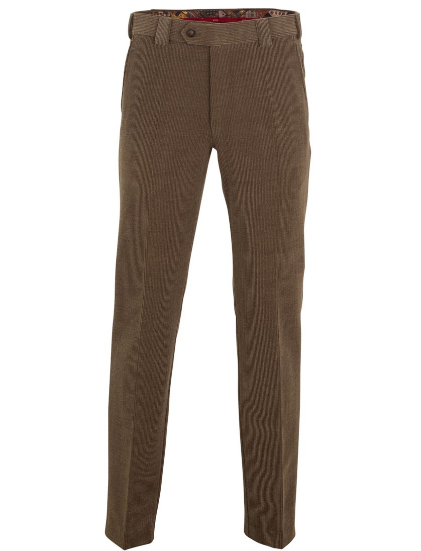 Meyer pantalon Roma camel wolcord