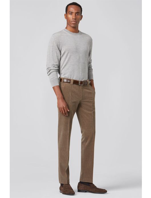 Meyer wolcord broek camel Roma